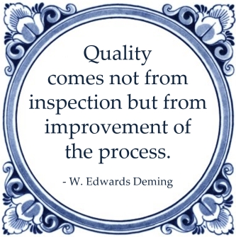 quality inspection improvement process deming